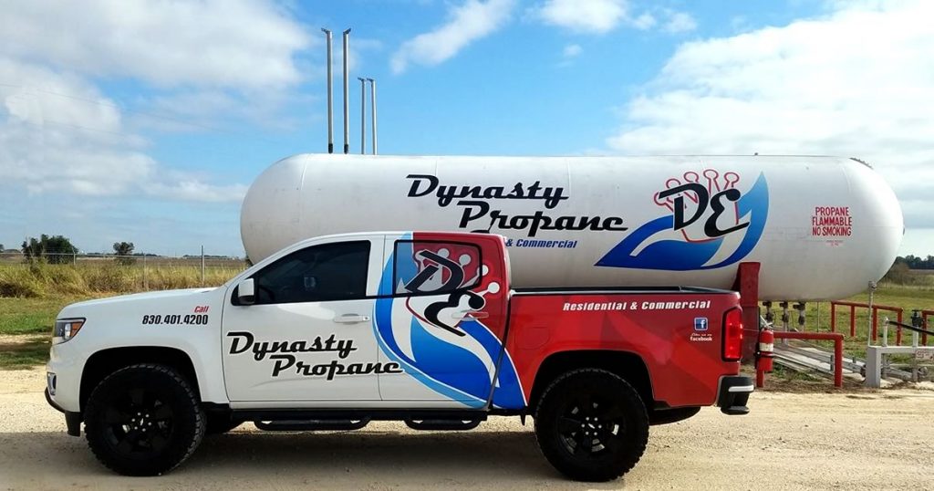 Dynasty Propane, delivery, tank refills, fuel service, Seguin, Kenedy, Texas